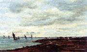 Charles-Francois Daubigny The Banks of Temise at Erith Germany oil painting reproduction